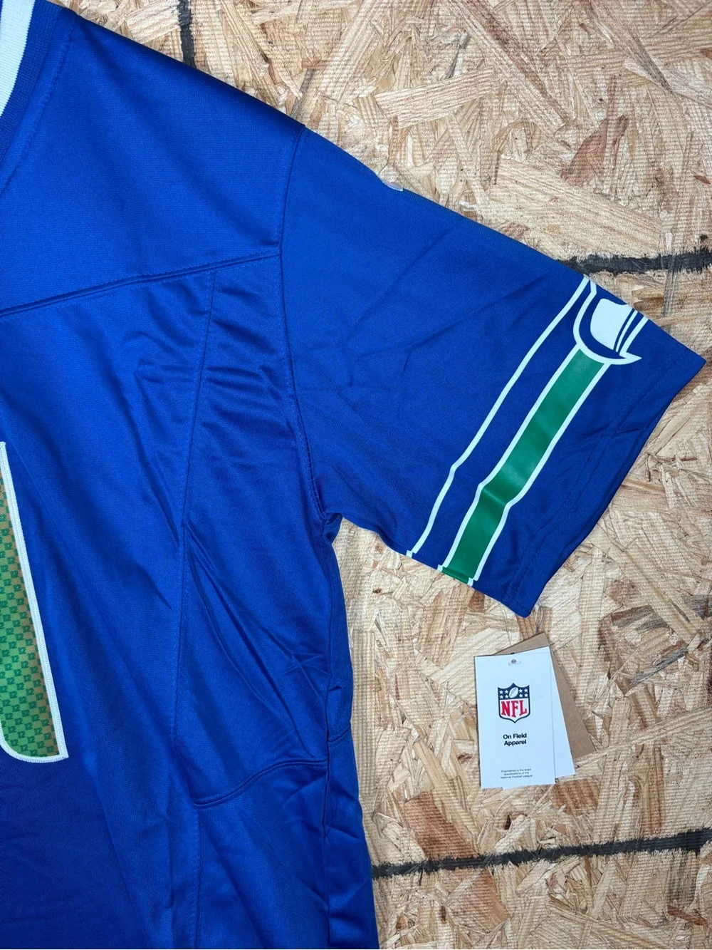 Seattle Seahawks #11 Jaxon Smith-Njigba Men's Jersey Royal Blue - XXL